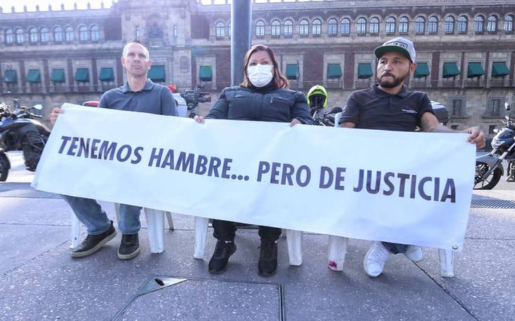 El Mijis inicia huelga de hambre frente a Palacio Nacional;  exige liberación de un preso