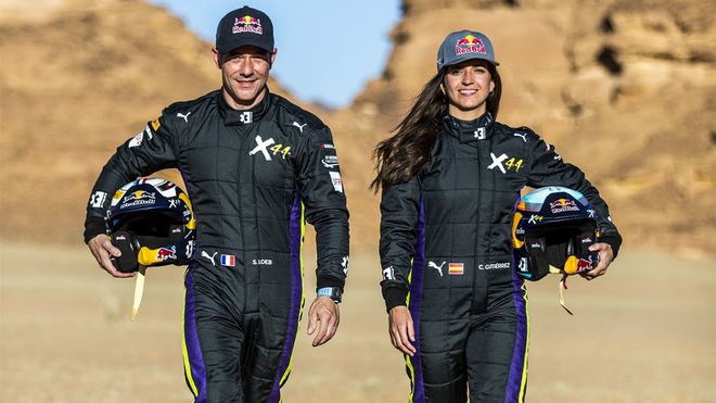 Cristina Gutiérrez y Loeb dominan las dos clasificatorias en Dakar