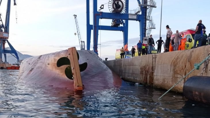 Recuperan el cadáver de uno de los 2 desaparecidos en el puerto de Castellón
