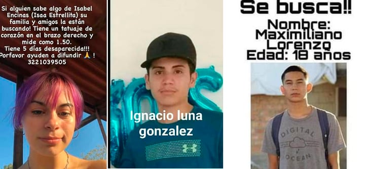 Desaparecen 6 jóvenes en Puerto Vallarta
