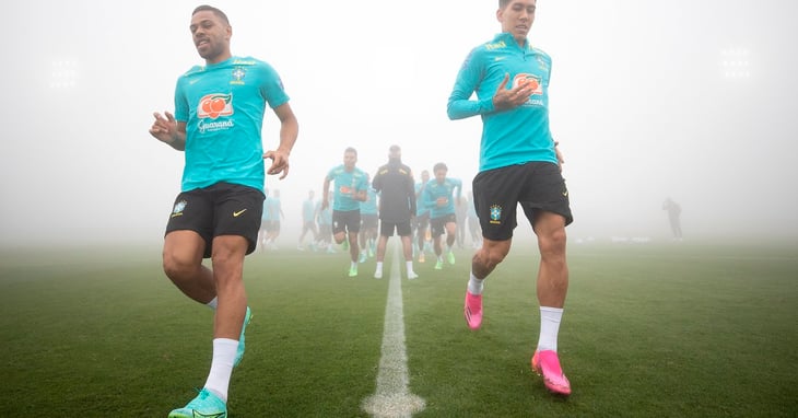 Brasil se entrena con un recuperado Gabigol y el creativo Everton Ribeiro