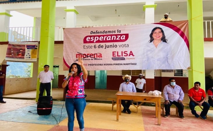 Elisa Zepeda acusa presencia de comando tras acto en la Cañada