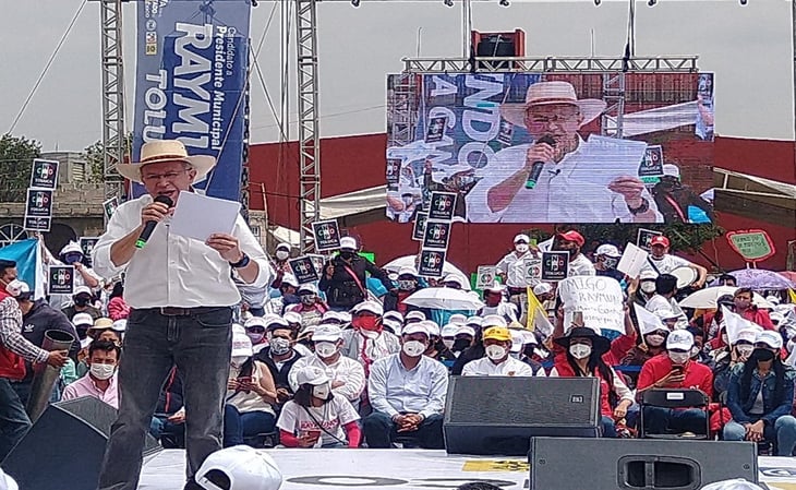 Raymundo Martínez realiza cierre de campaña 'Toluca Gana'