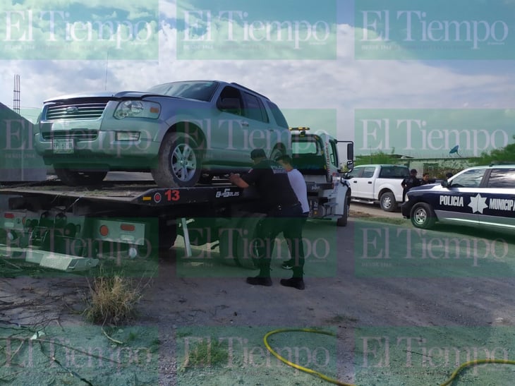 Recuperan camioneta robada en Frontera