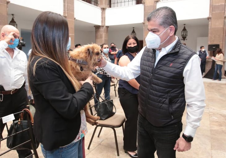 Garantiza Coahuila la protección de los animales; Riquelme