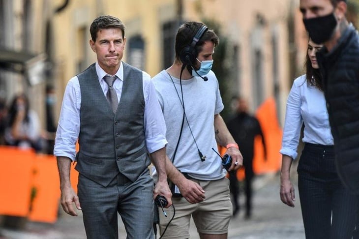 Misión Imposible 7 con Tom Cruise detiene rodaje por positivo a COVID-19