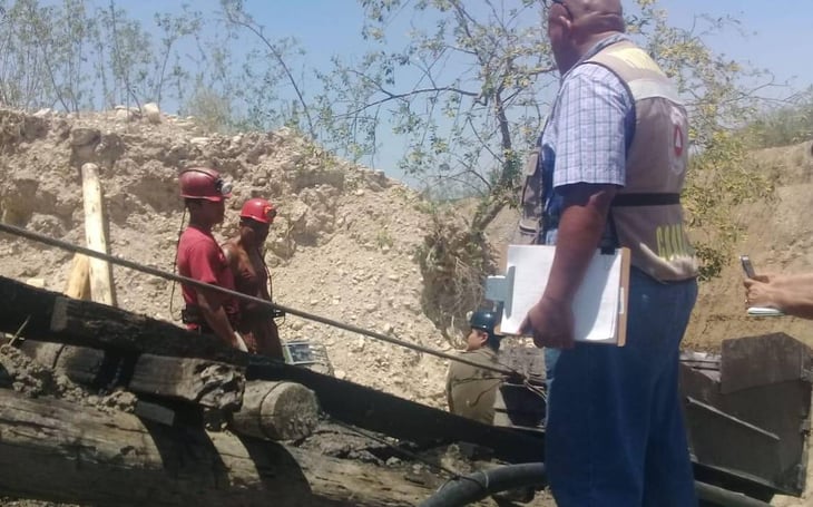 MARS: Se complica rescate de tres mineros por deslaves en mina de Muzquiz 