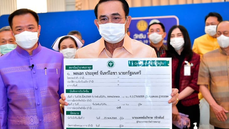 Tailandia comienza su campaña de vacunación masiva con AstraZeneca