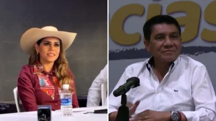 Evelyn Salgado y Mario  Moreno se anuncian como  ganadores en Guerrero 