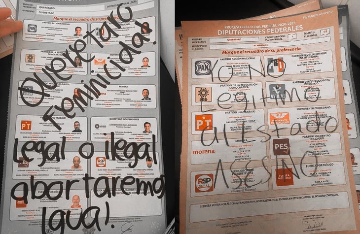 'Querétaro feminicida'; denuncian y anulan el voto