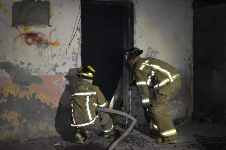Se incendia casa de toxicómano en Monclova