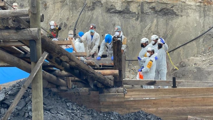 Rescatan cuerpo de séptimo trabajador en mina de Múzquiz
