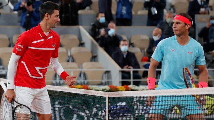 Nadal y Djokovic a la final del Roland Garros