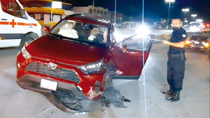 Sexagenario sufre accidente vehicular en Monclova
