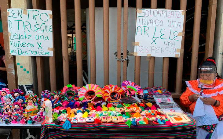 Comunidad Otomí tendrá mercado de artesanías en avenida Chapultepec