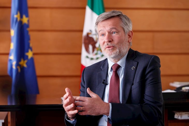 Embajador de la Unión Europea en México niega acaparamiento de vacuna