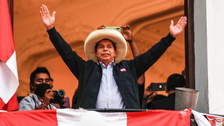 Pedro Castillo se declara ganador de elecciones de Perú 