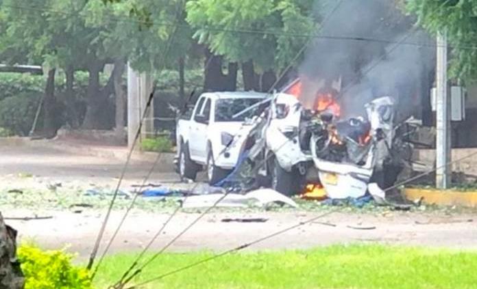 Un carro bomba explota dentro de Brigada 30 del Ejército colombiano en Cúcuta