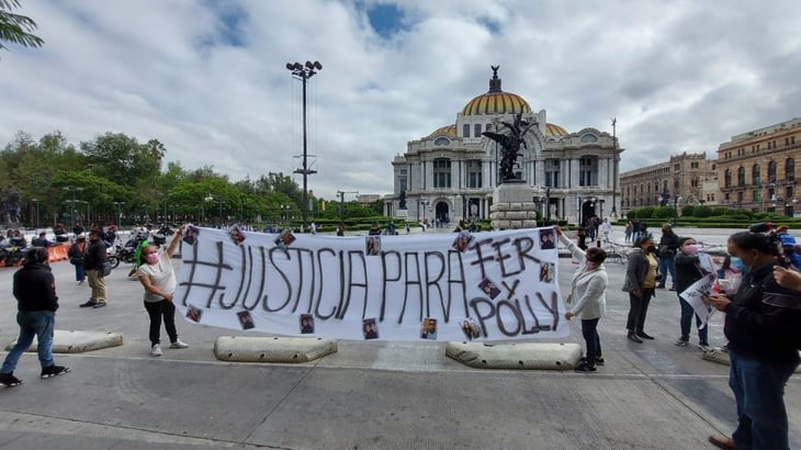 Marchan en CDMX para exigir justicia para Fernanda y Polly