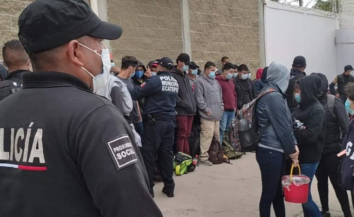 Rescatan a 74 migrantes centroamericanos en 2 domicilios de Ecatepec