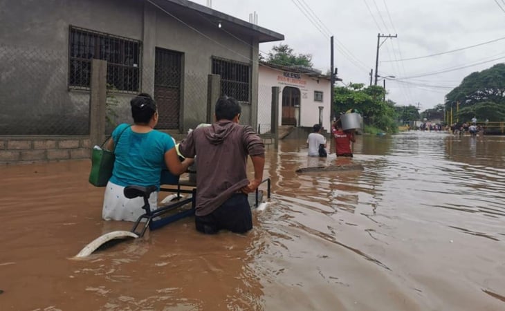 Dejan lluvias más de 2 mil 500 damnificados en el Istmo de Oaxaca
