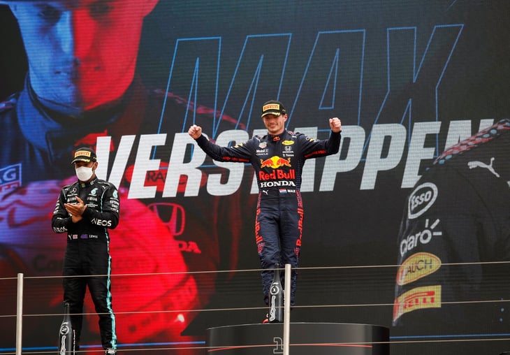 Verstappen, líder en el Gran Premio de Francia; 'Checo' repite podio y Alonso fue octavo