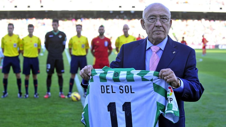 Muere el mítico Luis del Sol, ex del Betis, Juventus, Real Madrid y Roma