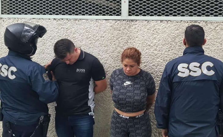 Cae pareja de colombianos por robo a transeúnte con violencia en CDMX