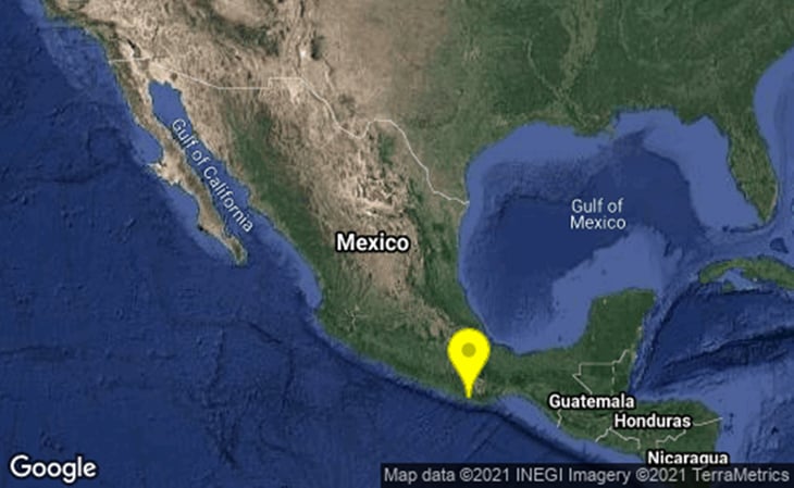 Se registra sismo de 4.9 en Puerto Escondido