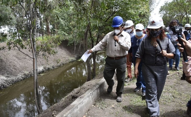 Inician desazolve del Canal de Chalco para evitar inundaciones