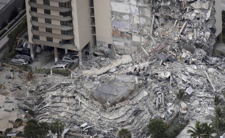 Lo que sabemos del edificio que colapsó en Miami Beach
