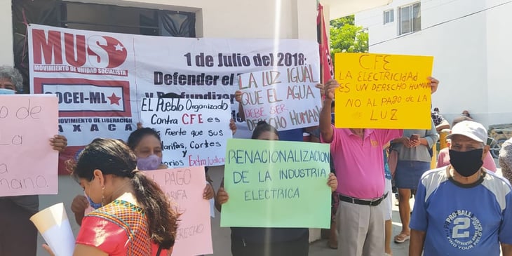 Comunidades del Istmo exigen diálogo por cobros de CFE