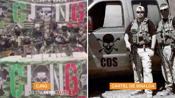 Enfrentamiento entre CJNG y cártel de Sinaloa deja 18 muertos 