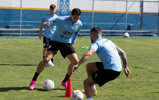 La selección de Uruguay llega a Brasilia tras su último entrenamiento en Río