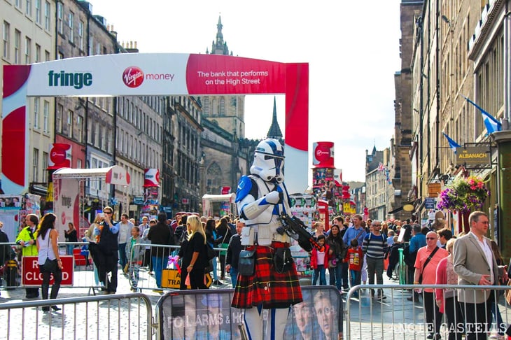 El Festival Fringe vuelve a las calles de Edimburgo