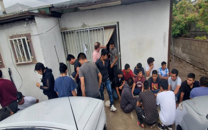 México arresta a 53 migrantes en una vivienda en la frontera con EU
