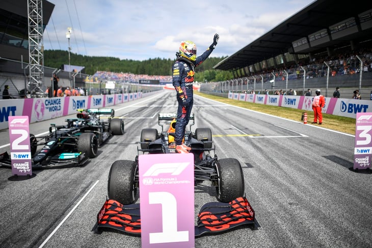 Verstappen, más líder al ganar en Austria; 'Checo' Pérez terminó sexto 