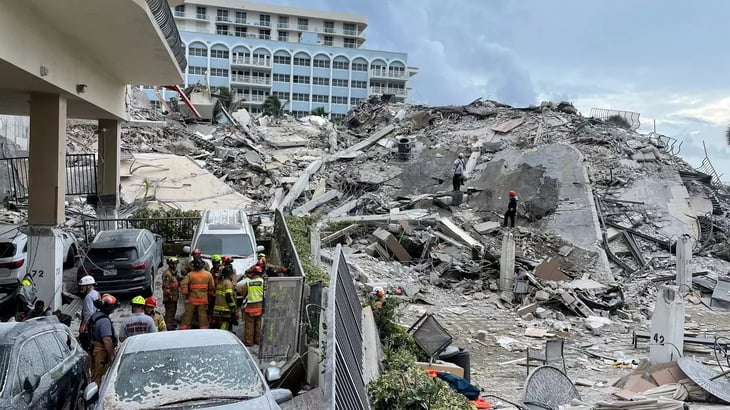 La demolición del edificio sinestrado en Miami-Dade puede comenzar esta noche