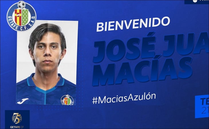 Getafe hace oficial el fichaje del mexicano José Juan Macías