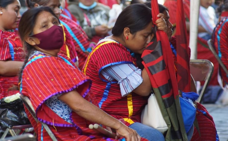 Triquis del MULT protestan en 5 regiones de Oaxaca