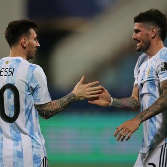 Rodrigo De Paul: 'Messi está un paso por delante de todos nosotros'