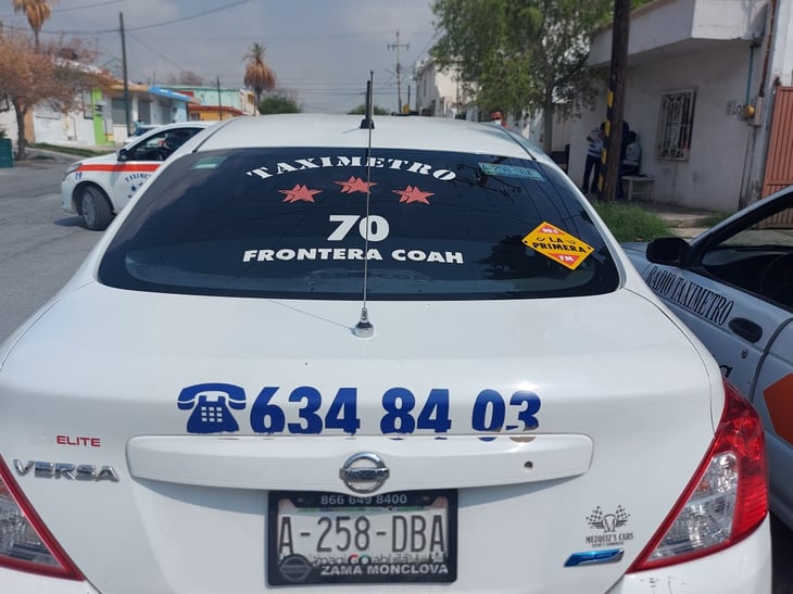 70 taxistas en riesgo de parar labores en Frontera 