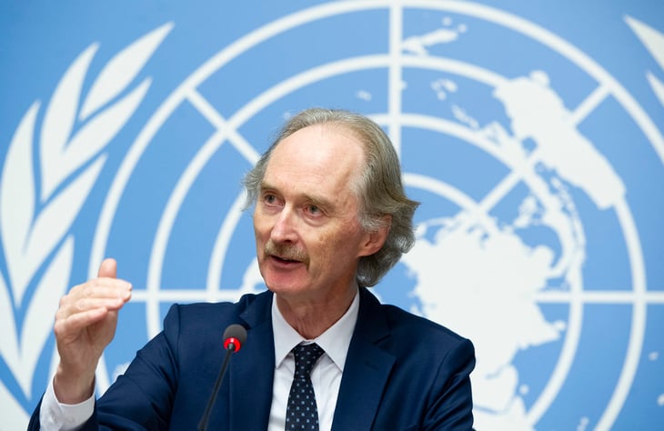 Enviado de ONU para Siria espera pronta reanudación del Comité Constitucional