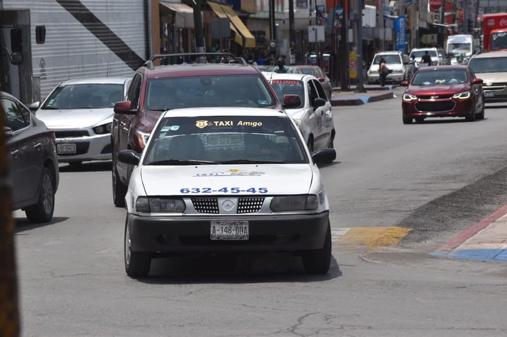 El transporte colectivo en taxis se recupera un 80% en Monclova
