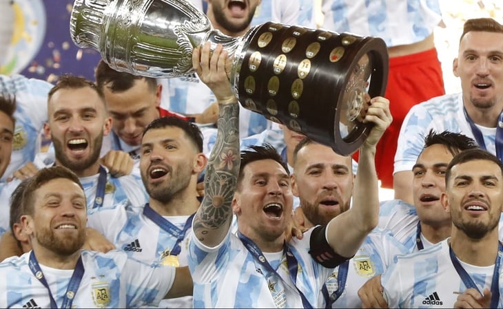 Messi dedica título de Copa América a Maradona