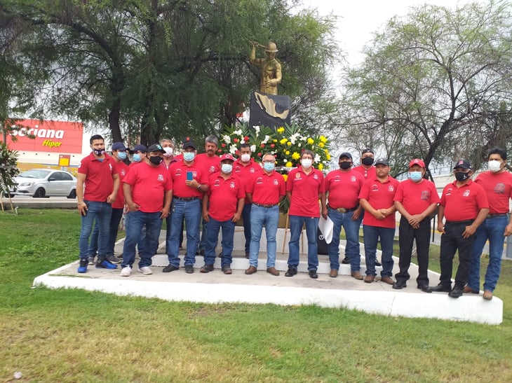 “Napos” conmemoran aniversario del Sindicato Nacional Minero en Monclova 