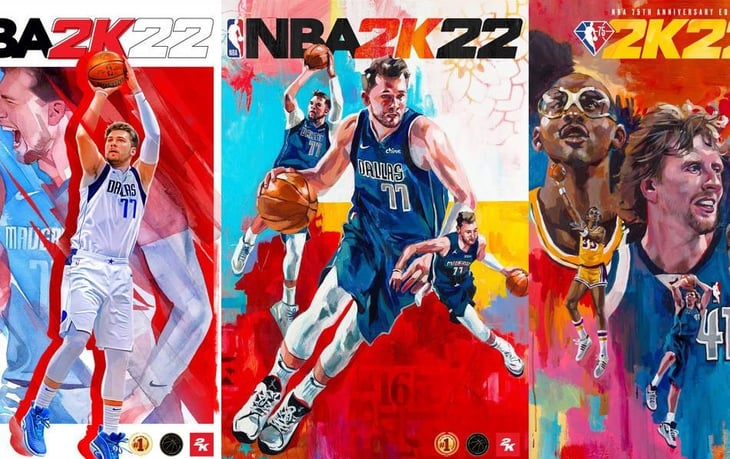 Videojuego 'NBA 2K22' saldrá el 10 de septiembre con Luka Doncic en la portada
