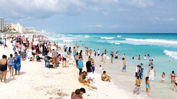 Las playas mexicanas son aptas para la recreación