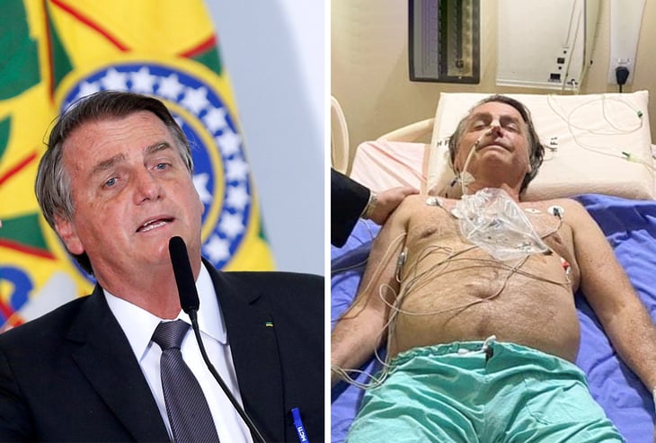 Bolsonaro recibe alta tras cuatro días ingresado por obstrucción intestinal