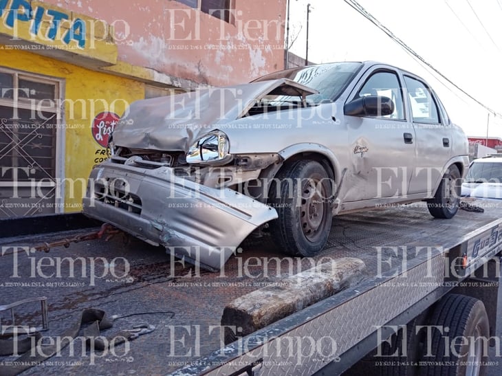 El conductor de un Chevy dormita y se estrella contra otro vehículo en Monclova